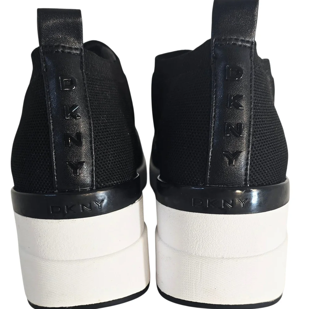 DKNY Black Women's Slip-On Sneakers - Picture 5 of 7